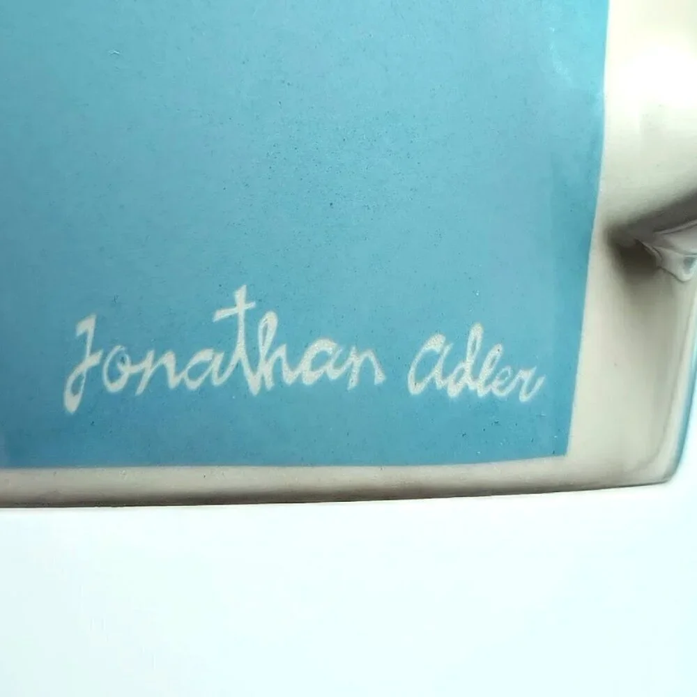 Jonathan Adler Happy Home Palm Beach Basics Ceramic Mugs